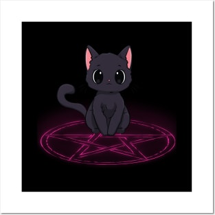 Demon kitty Posters and Art